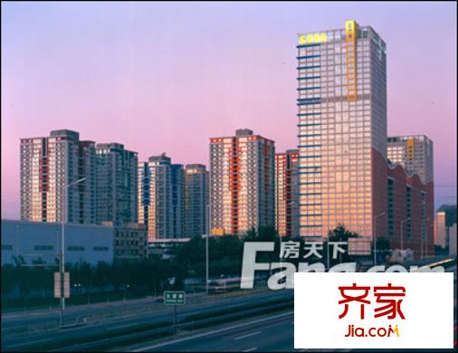 SOHO现代城外景图