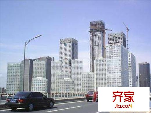 SOHO现代城外景图