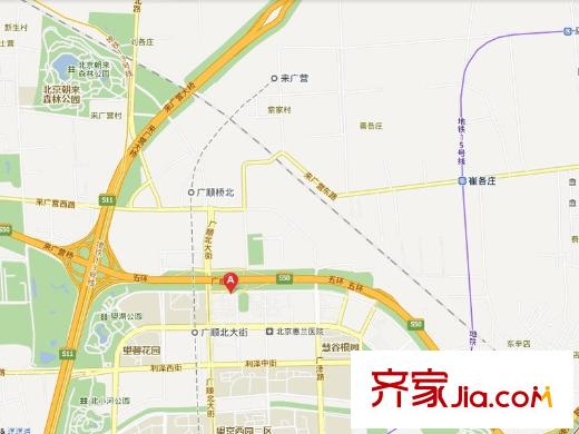 博雅国际中心交通图