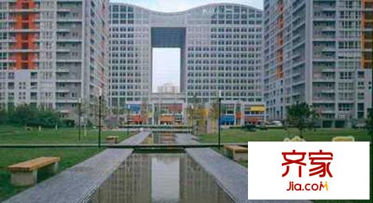 SOHO现代城外景图