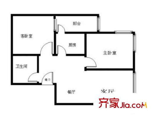 东风家园 0室 户型图