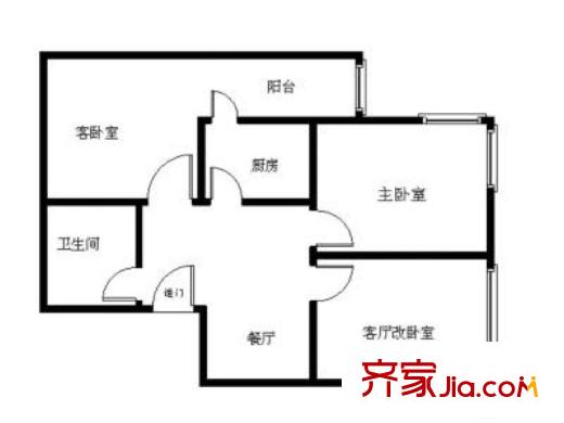 东风家园 0室 户型图
