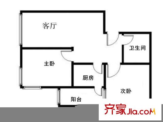 东风家园 0室 户型图