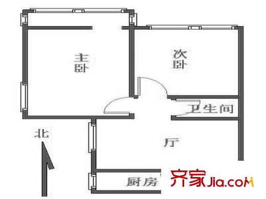 光熙门北里 户型图