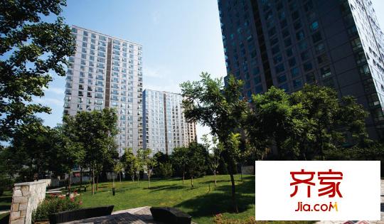 三元国际公寓外景图