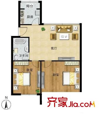 天怡家园 0室 户型图