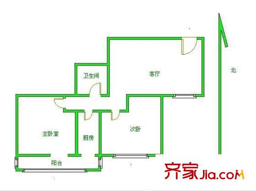 丽景馨居 户型图