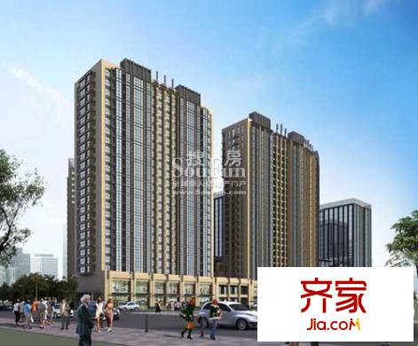 悠唐大都会外景图白天