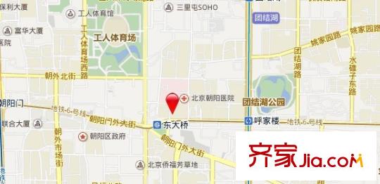 农丰里交通图