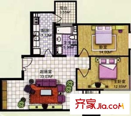 锦绣馨园 0室 户型图