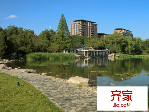 钓鱼台七号院外景图绿化