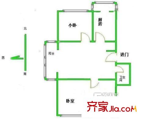 安慧北里安园 户型图