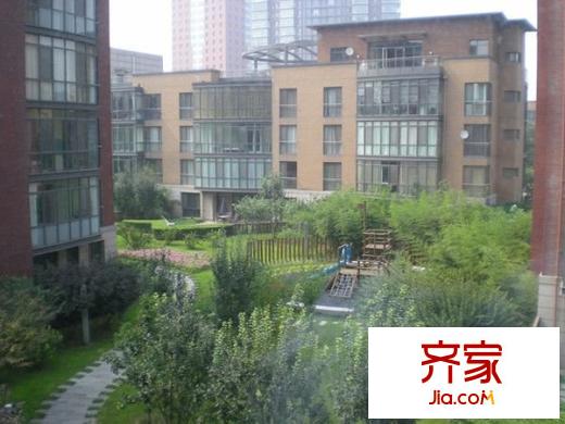 滨河花园外景图