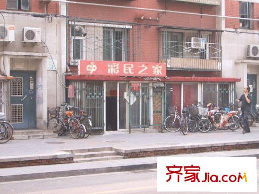广电部小区配套图周边商店