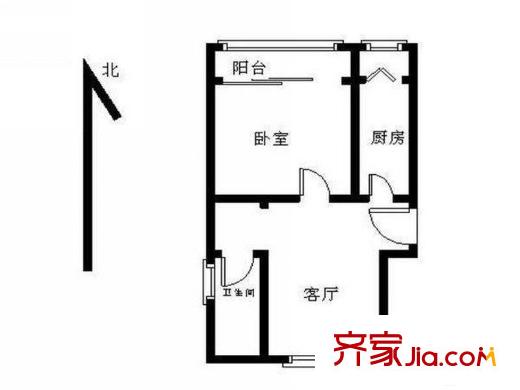 甘露园南里一区 0室 户型图