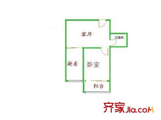 甘露园南里一区 0室 户型图