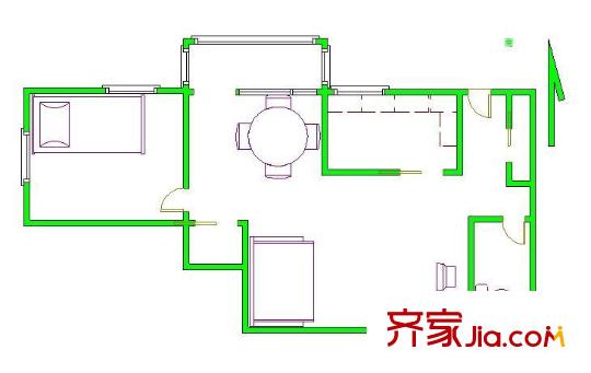 芳城园二区一居