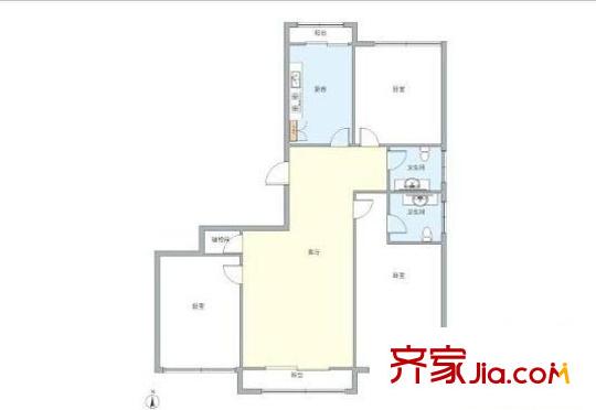 吕营嘉园户型图 户型图
