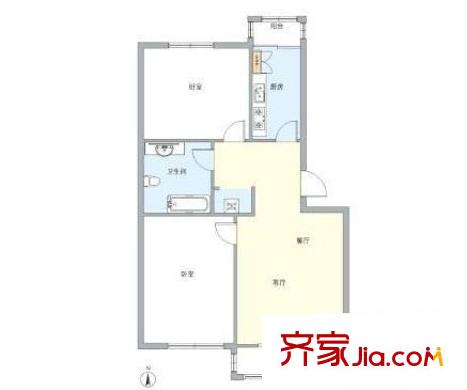 吕营嘉园户型图 户型图