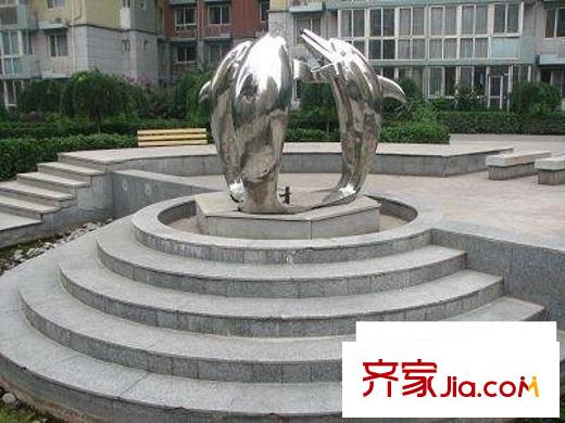 知本时代配套图小区装饰物