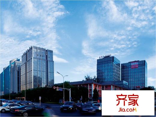 地杰长安驿楼体2013.08