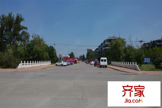 冠城大通百旺府(永丰嘉园 )道路2014.06