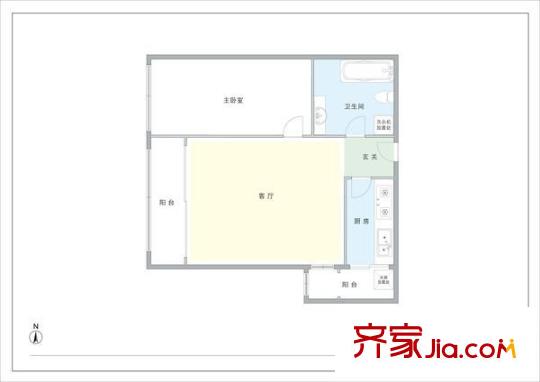 盛和家园 户型图