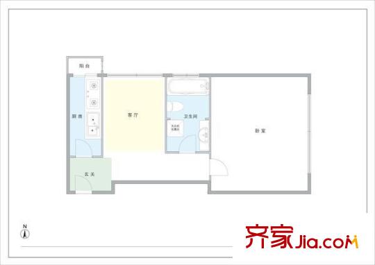 盛和家园 户型图