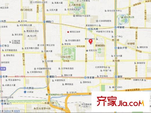 世界城交通图