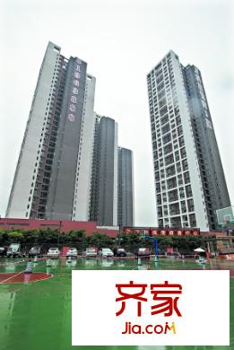 万科柏悦湾外景图