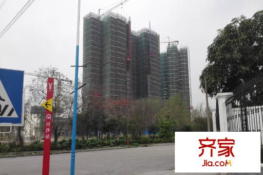 悦江上品苑项目工地(2015-5)