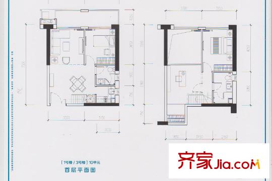 邦华・星际II1号楼/3号楼10单元 4室3厅2卫1厨