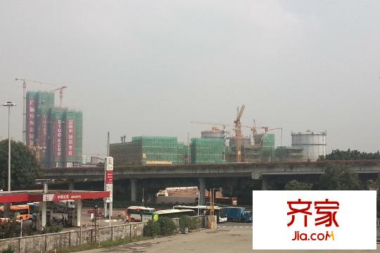 华发中央公园项目小区楼座(2015-10-24)