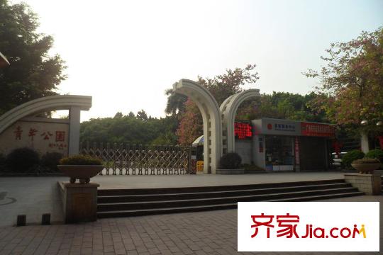 中信西关海距离项目800米内的公园
