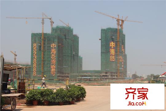 中海花湾壹号楼栋外立面(2015-8-25)