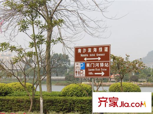 广州南沙万达广场蕉门公园(项目对面)