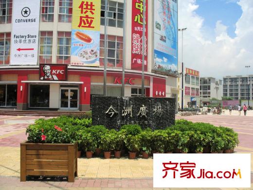 珠光南沙御景配套图销售中心往右约300米购物广场