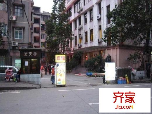 盘福路机关大院外景图