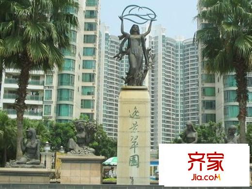逸景翠园倚翠轩外景图
