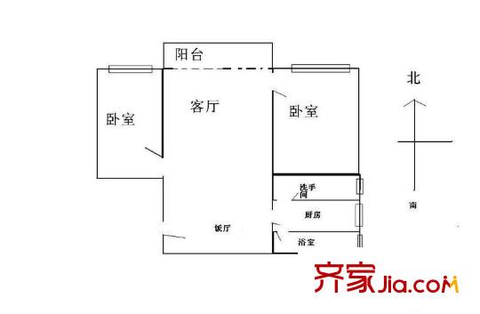 广工教师新村 0室 户型图