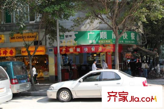 保利中辰广场配套图距离快餐店步行3分钟路程内