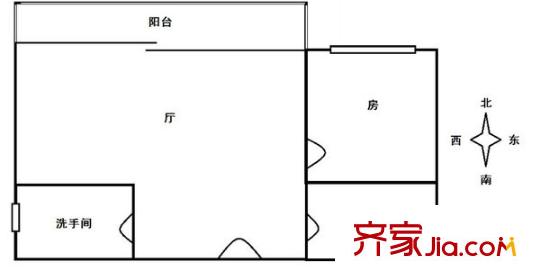 杏坛小区 0室 户型图