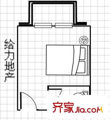 逸涛雅苑 1室 户型图