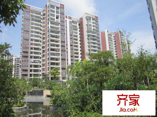 南沙滨海隽城外景图