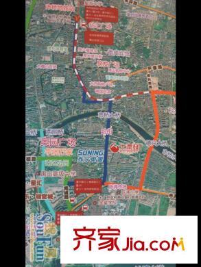 雅居乐城南源著交通图405235156900
