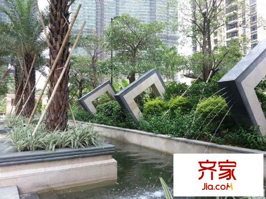 盛南新都园林实景2013-11-26