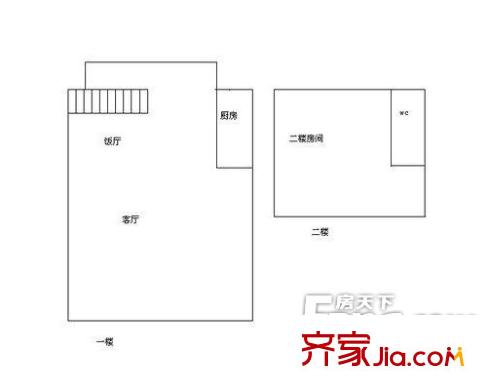 理想青年荟户型图1室1厅户型图 1室1厅1卫1厨