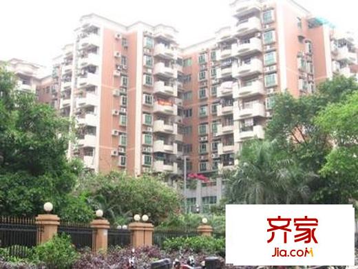 新市紫荆花园外景图