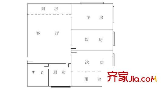 盘福路大院 0室 户型图