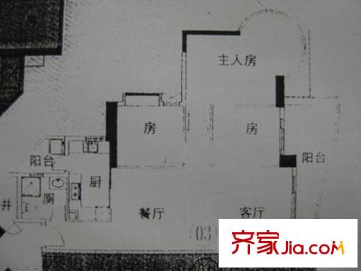 富力御龙庭 0室 户型图
